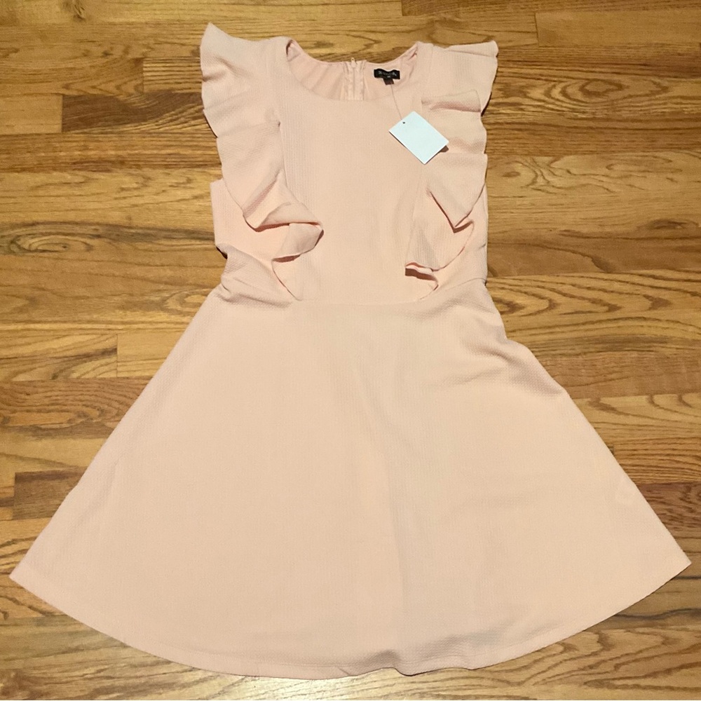 NEW! Zunie Light Pink Dress Girls Size 16 New with Tag